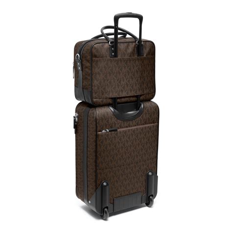 michael kors trolley luggage set.